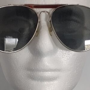 Vintage Gold Aviator Sunglasses NOS